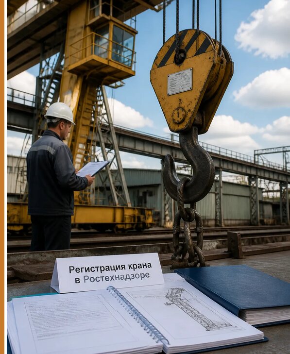 Регистрация крана в Ростехнадзоре в Карабулаке от 15494 р. | Авеста ОТиПБ